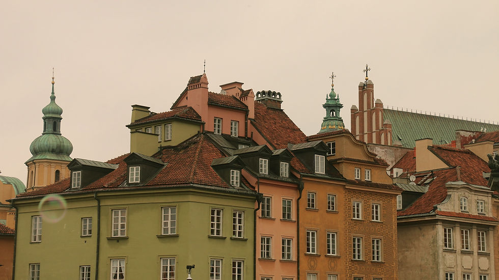 Colourful houses
