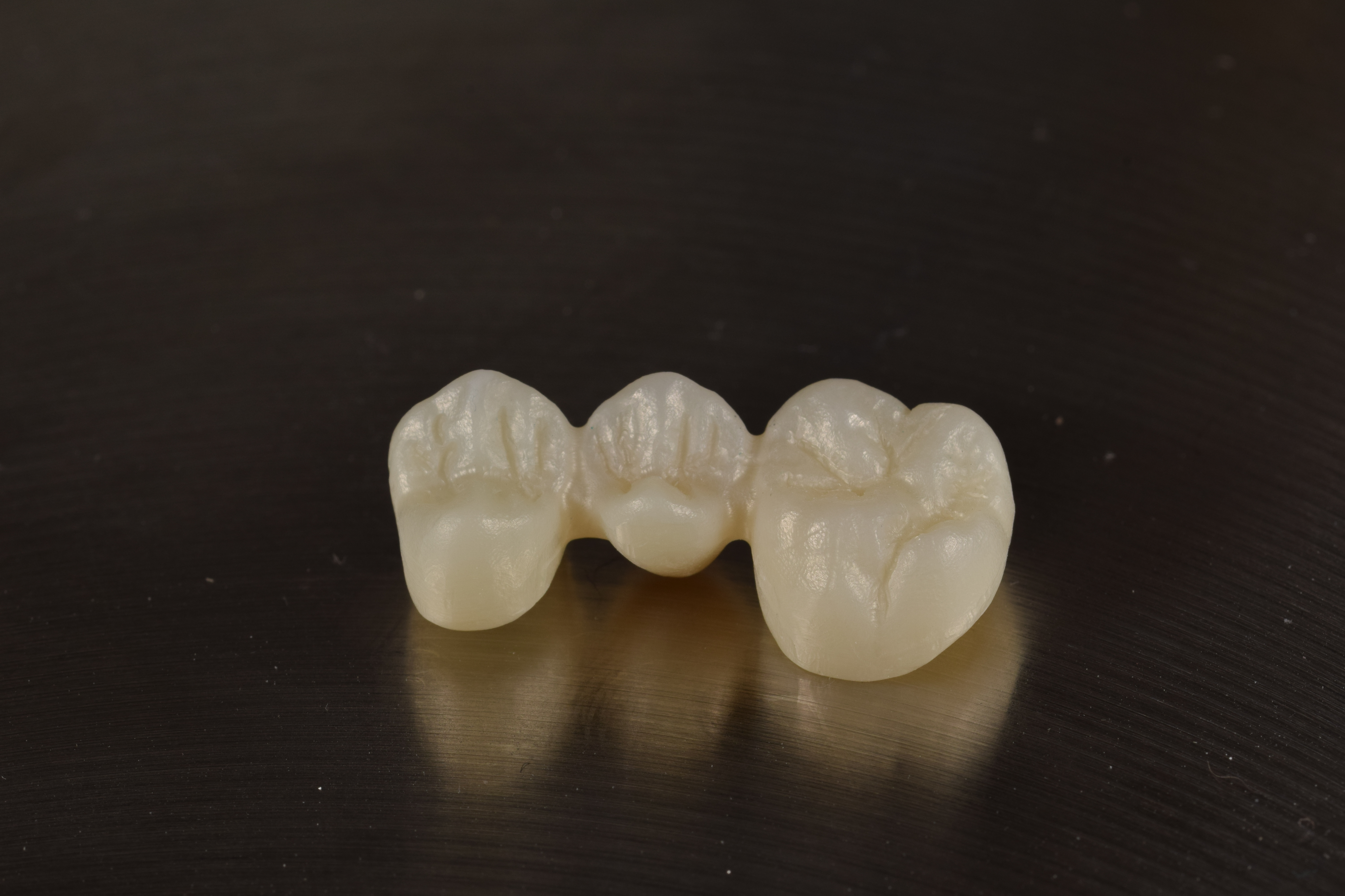 ponte in zirconia grezzo