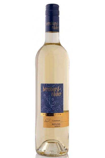 Flasche Riesling Auslese Biowein lieblich