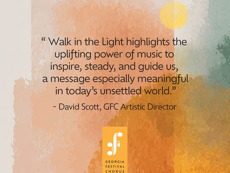 Spring 2026 Concert Season: “Walk In The Light”