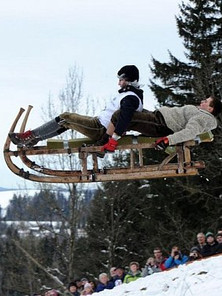Trip to the Toboggan Runs in the Alps!