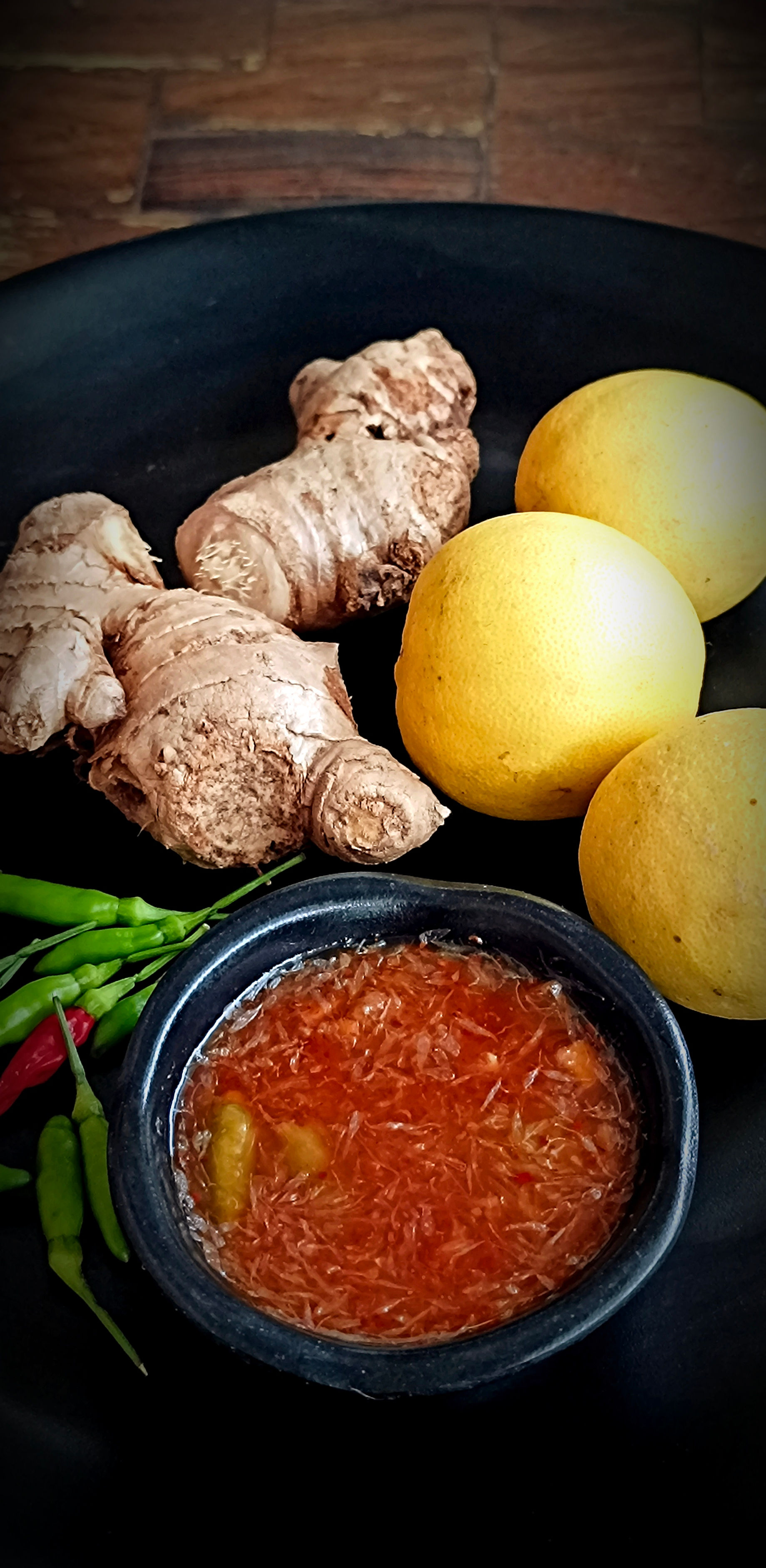 Lime, Ginger & Kanthari pickle