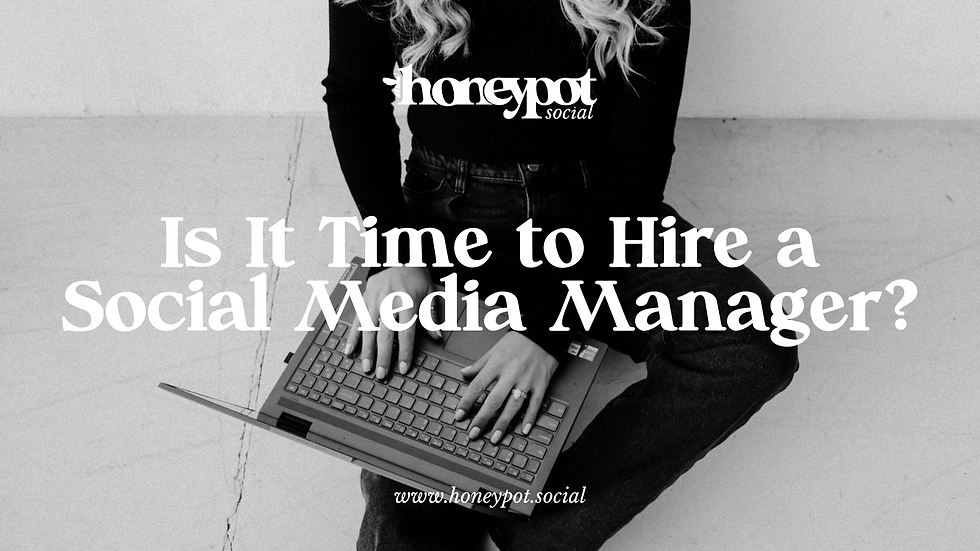 Is It Time to Hire a Social Media Manager?