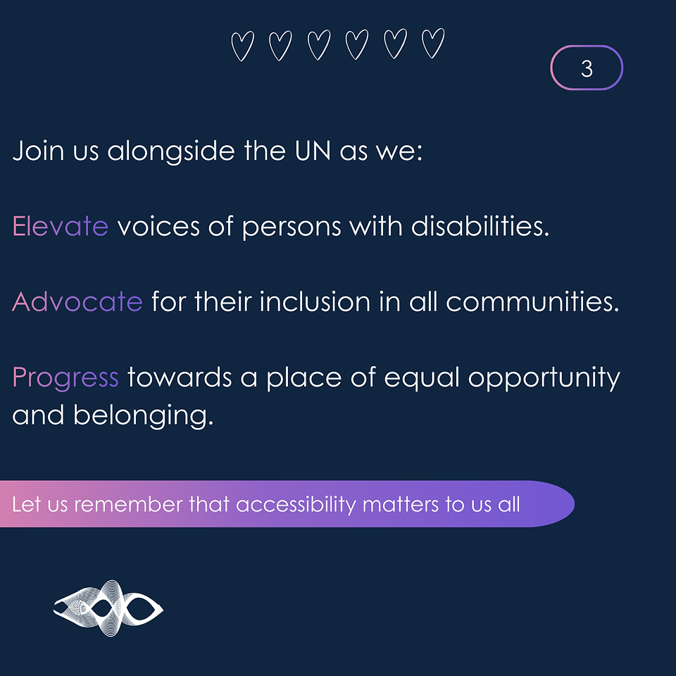 International Day of Persons with Disabilities graphic 3
