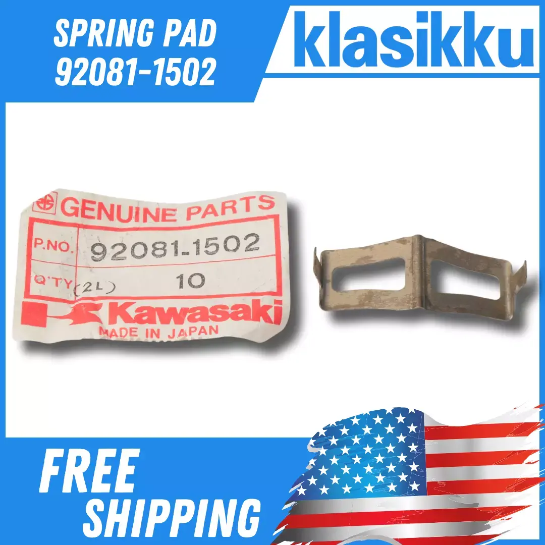 Kawasaki KX100 BN125 KEF300 Spring Pad NOS Genuine Japan 92081-1502