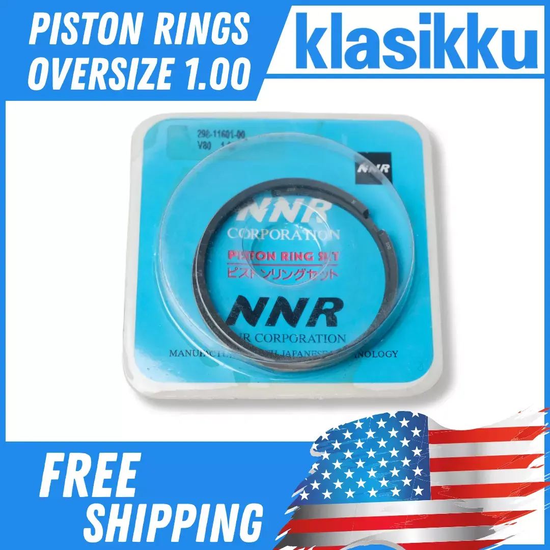 Fits For Yamaha PW80 CHAPPY LB80 FS80 GT80 U7E V70 Piston Ring Size 1.00