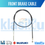Thumbnail: SUZUKI FR80 Front Brake Cable NOS