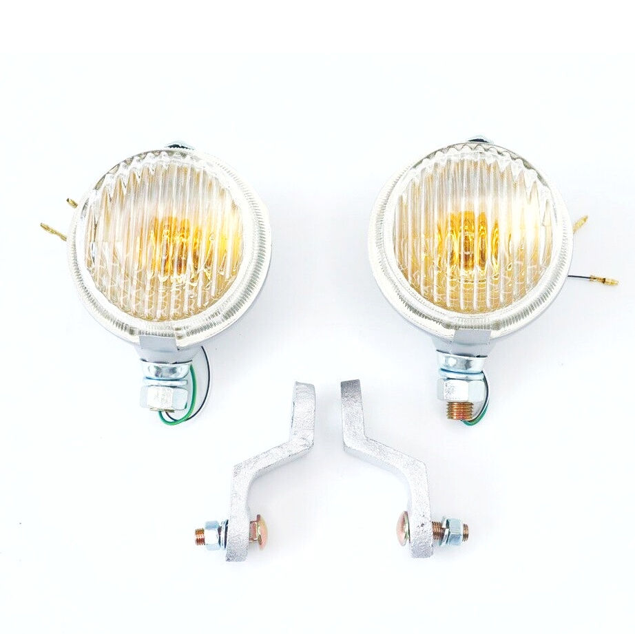 TOYOTA LAND CRUISER FJ40 FJ45 FJ55 BJ40 BJ42 HJ47 FOG LAMP LIGHT + BRACKET ASSY