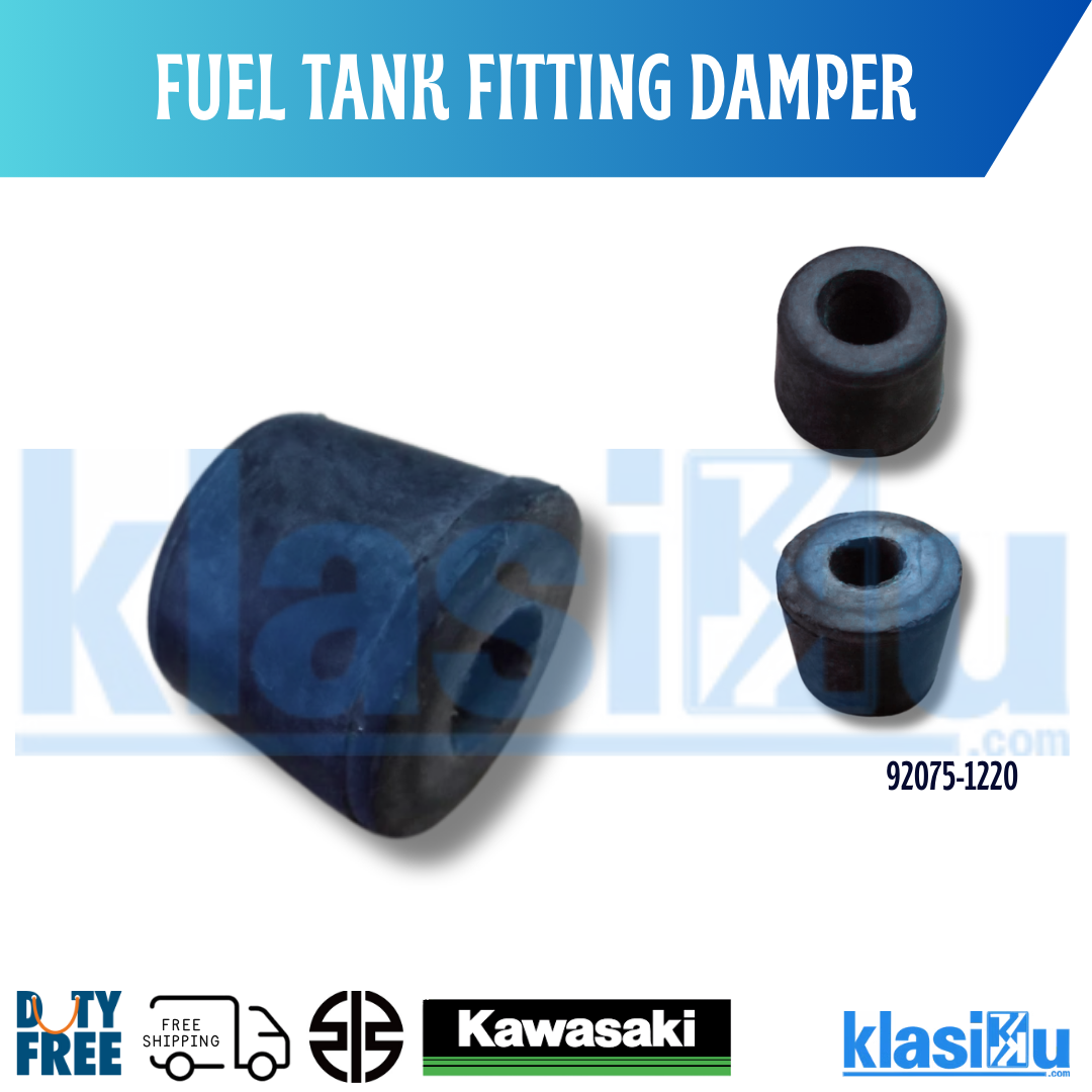 Kawasaki KDX175 KDX250 KX420 Fuel Tank Fitting Damper NOS Genuine 92075-1220