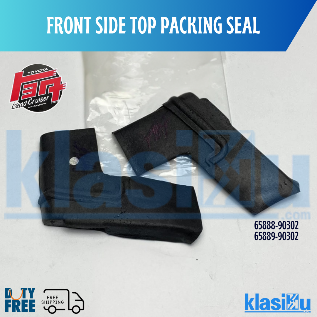 Toyota Land Cruiser Front Door Rubber Seal Pair