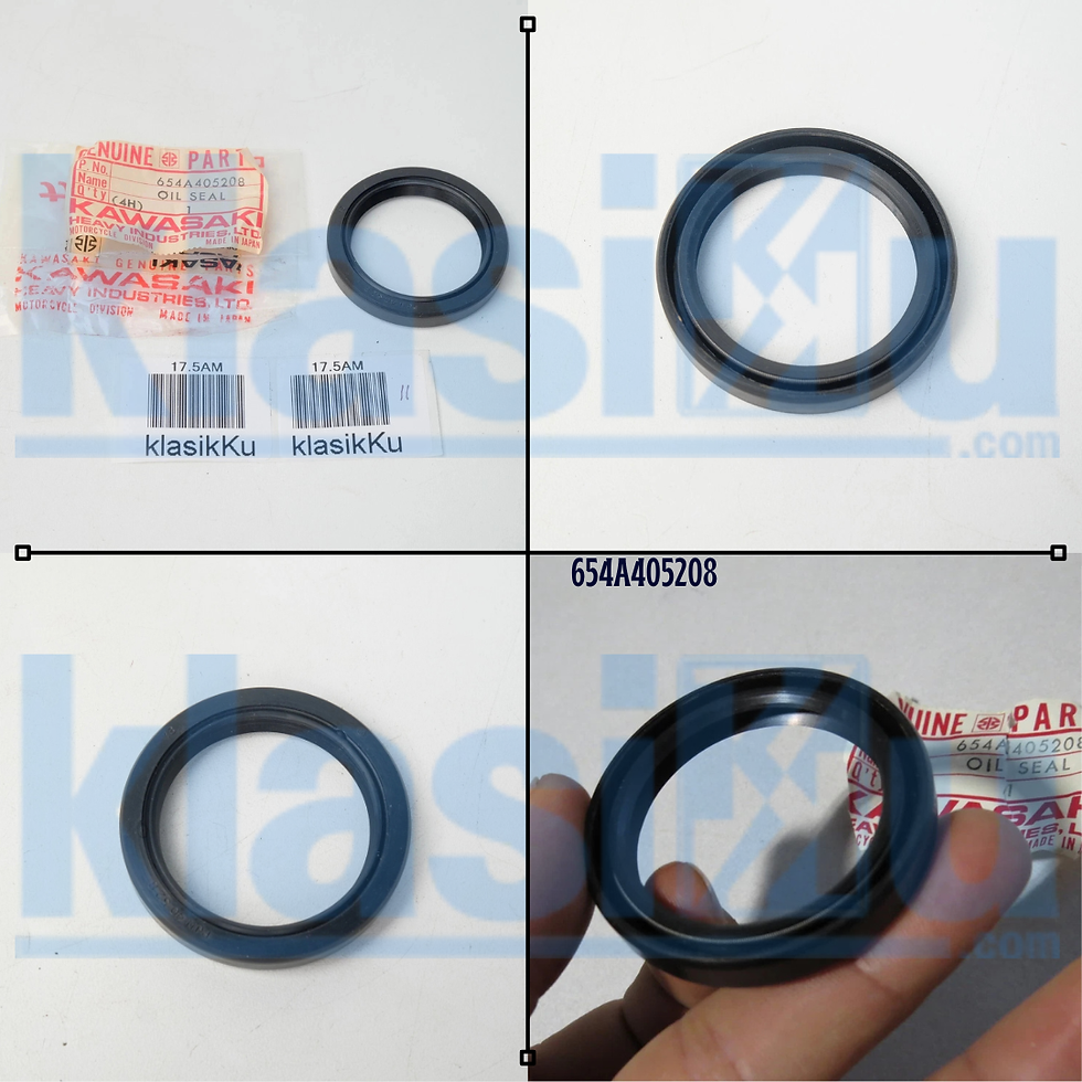 Thumbnail: Kawasaki KE125 KE175 KT250 KLX250 KS125 Front Hub Oil Seal Genuine 654A405208