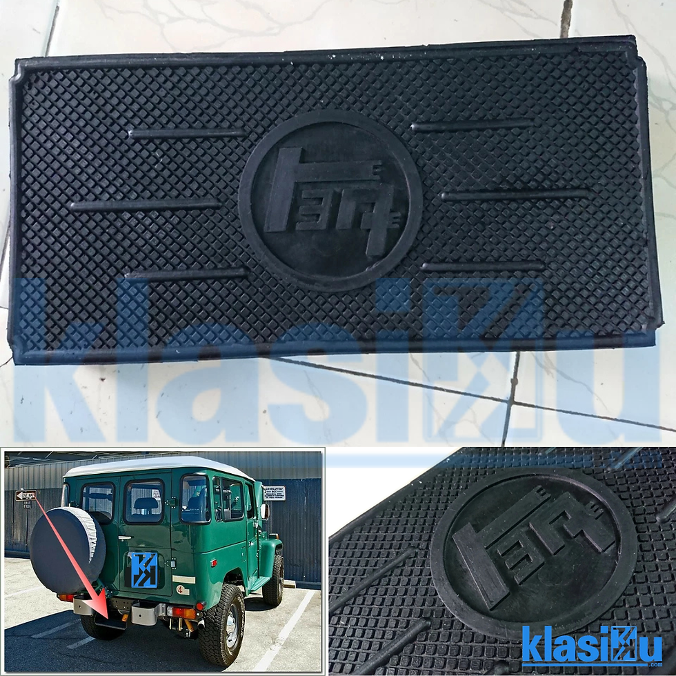 Thumbnail: Toyota Land Cruiser Rear Door Footstep Rubber – Black