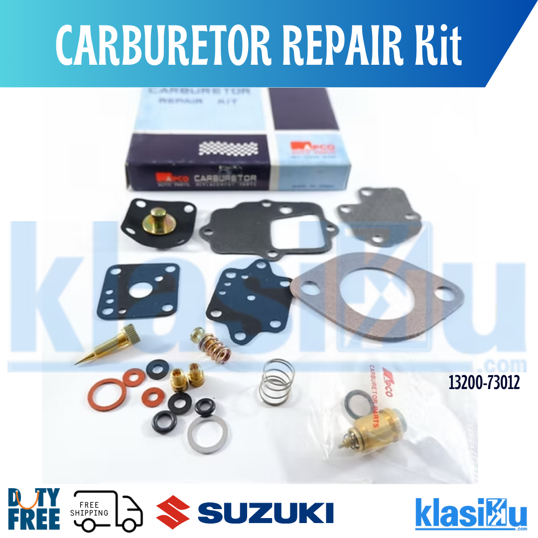 SUZUKI JIMNY LJ80 F8A CARBURETOR REPAIR KIT F8A ENGINE NAPCO 13200-73012