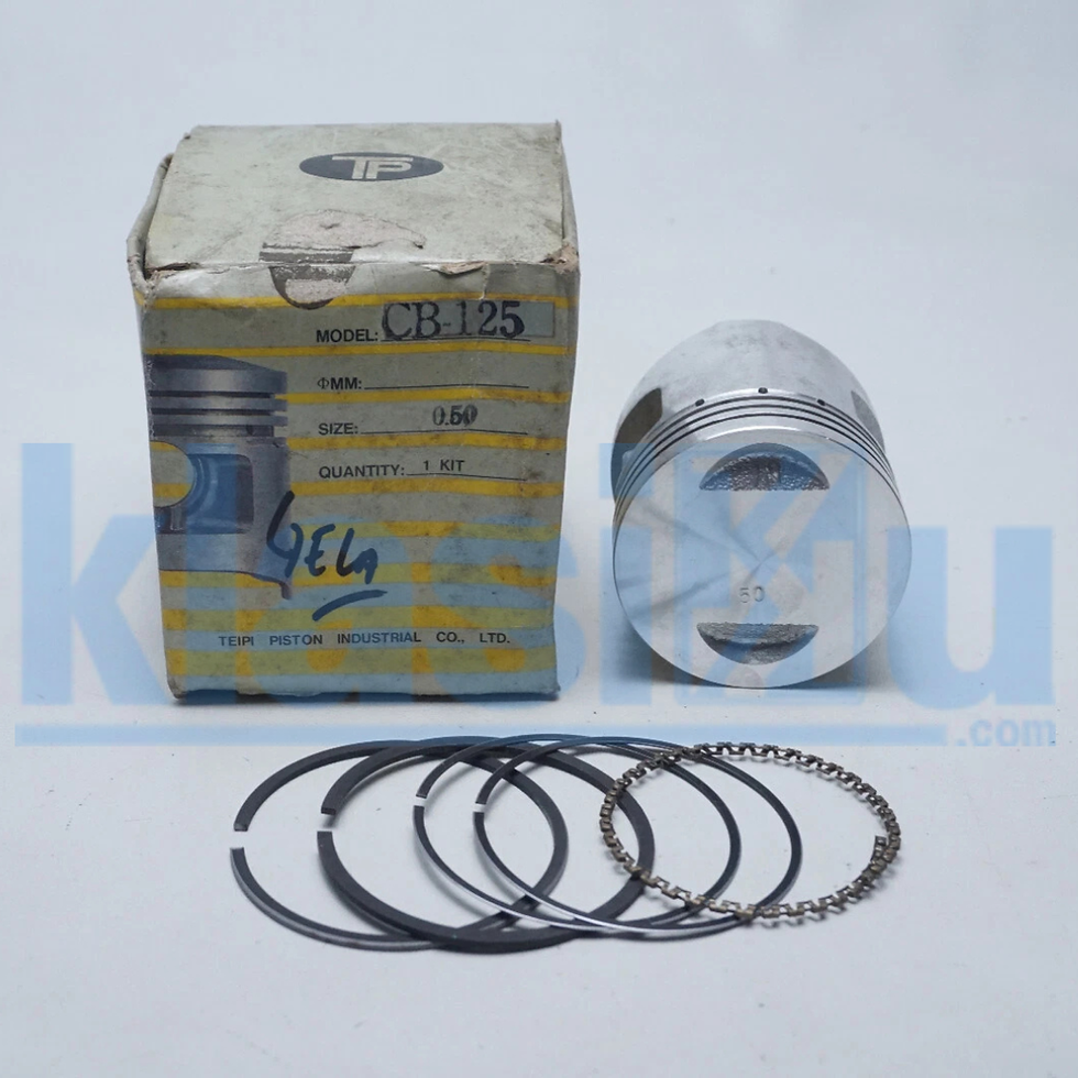 Thumbnail: Honda CB125S CG125 1976 -1983 XL125 Piston & Rings Oversize 0.50 Nos