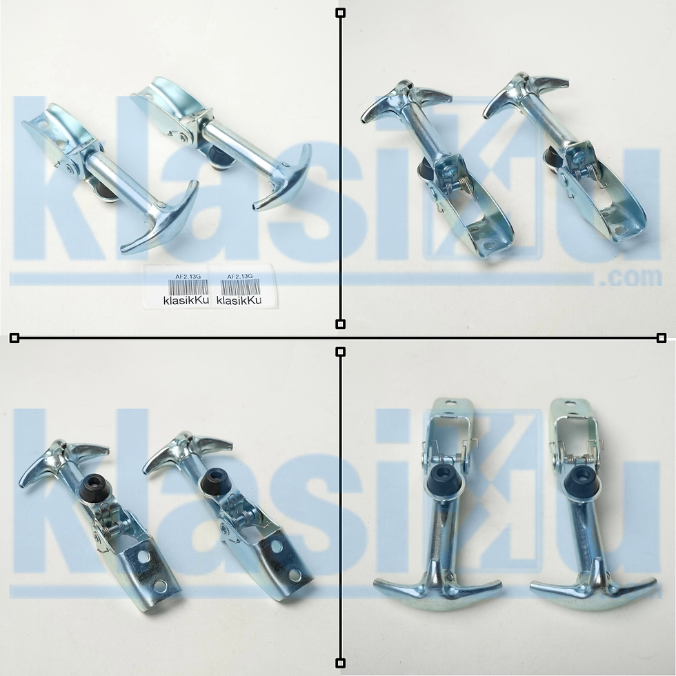 Thumbnail: Toyota Land Cruiser FJ40 BJ40 OEM Hood To Fender Hooks Latch Set