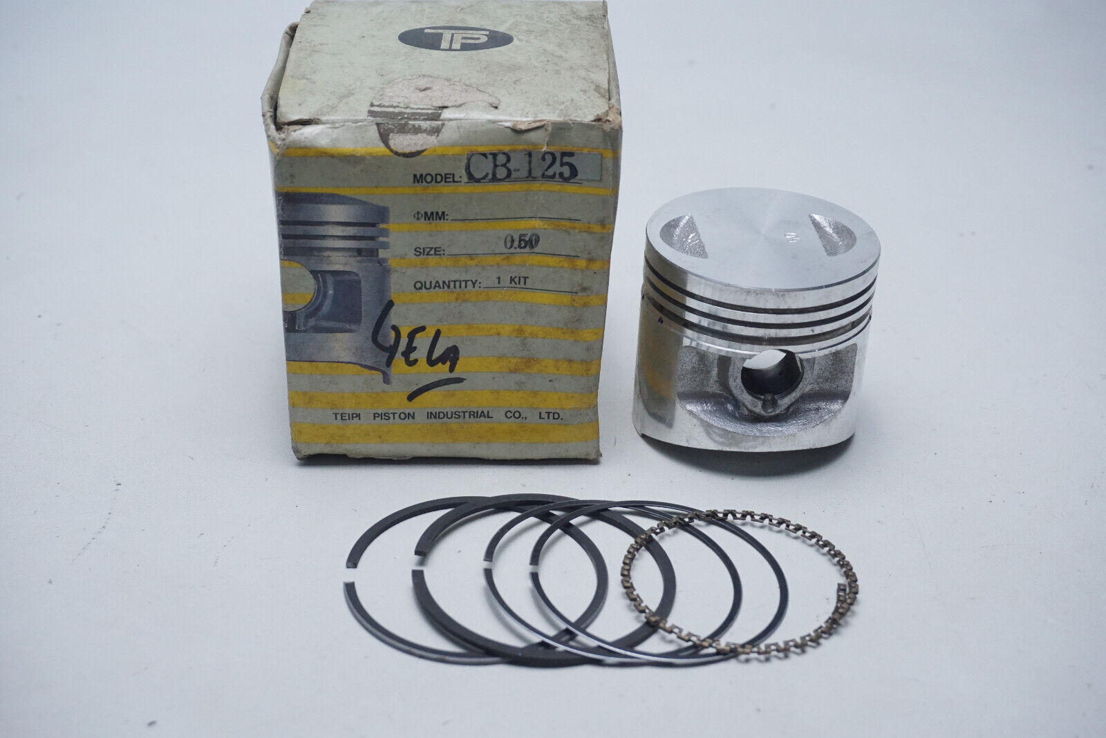 Honda CB125S CG125 1976 -1983 XL125 Piston & Rings Oversize 0.50 Nos