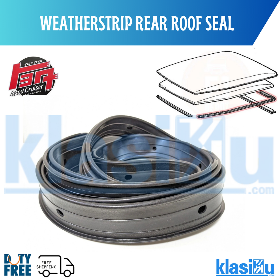 Thumbnail: TOYOTA LAND CRUISER FJ40 BJ40 Weatherstrip Rear Roof Rubber Seal New