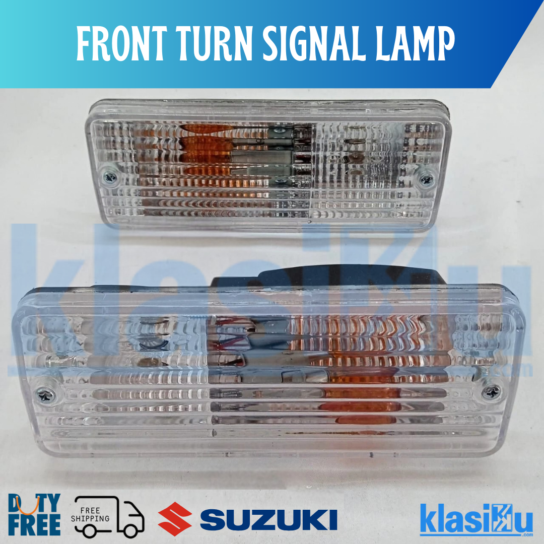 FRONT TURN SIGNAL LAMPS ASSY SET SUZUKI SJ410 SJ413 JIMNY SAMURAI SIERRA