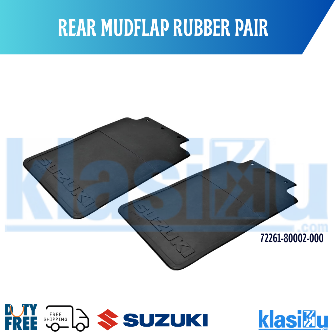 SUZUKI JIMNY SAMURAI SJ410 SJ413 SIERRA MARUTI REAR MUD FLAP SET RH/LH OEM
