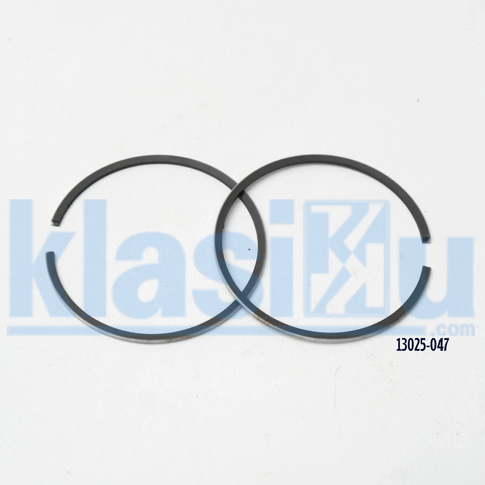 Thumbnail: KAWASAKI G3 G4 KD KE KH KM KV G3SS Piston Ring Set OS 0.50 13025-047 NOS GENUINE