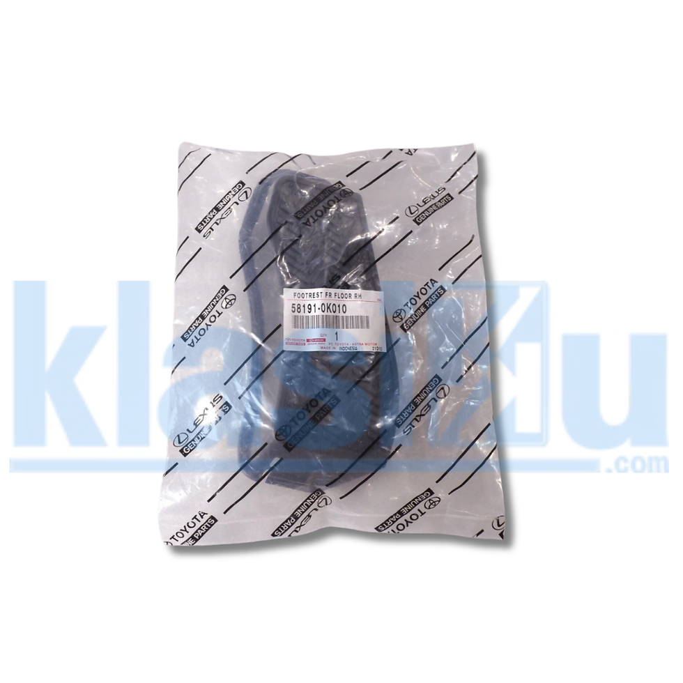 Thumbnail: Toyota Foot Rest Front Floor RH Genuine 58191-0K010