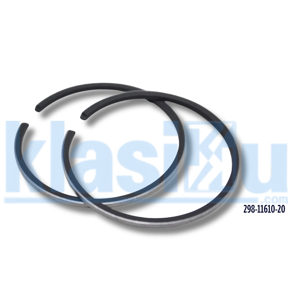 Thumbnail: YAMAHA U7E V75 V80 FS80 GT80 Y80 LB80 Piston Rings 0.50 Size NOS 298-11610-21