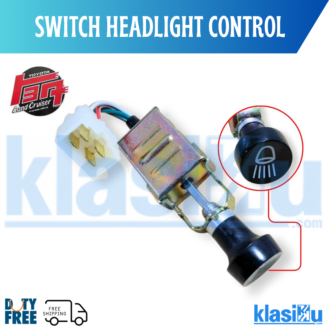 TOYOTA LAND CRUISER FJ40 FJ45 BJ40 HJ45 SWITCH HEADLIGHT CONTROL NEW