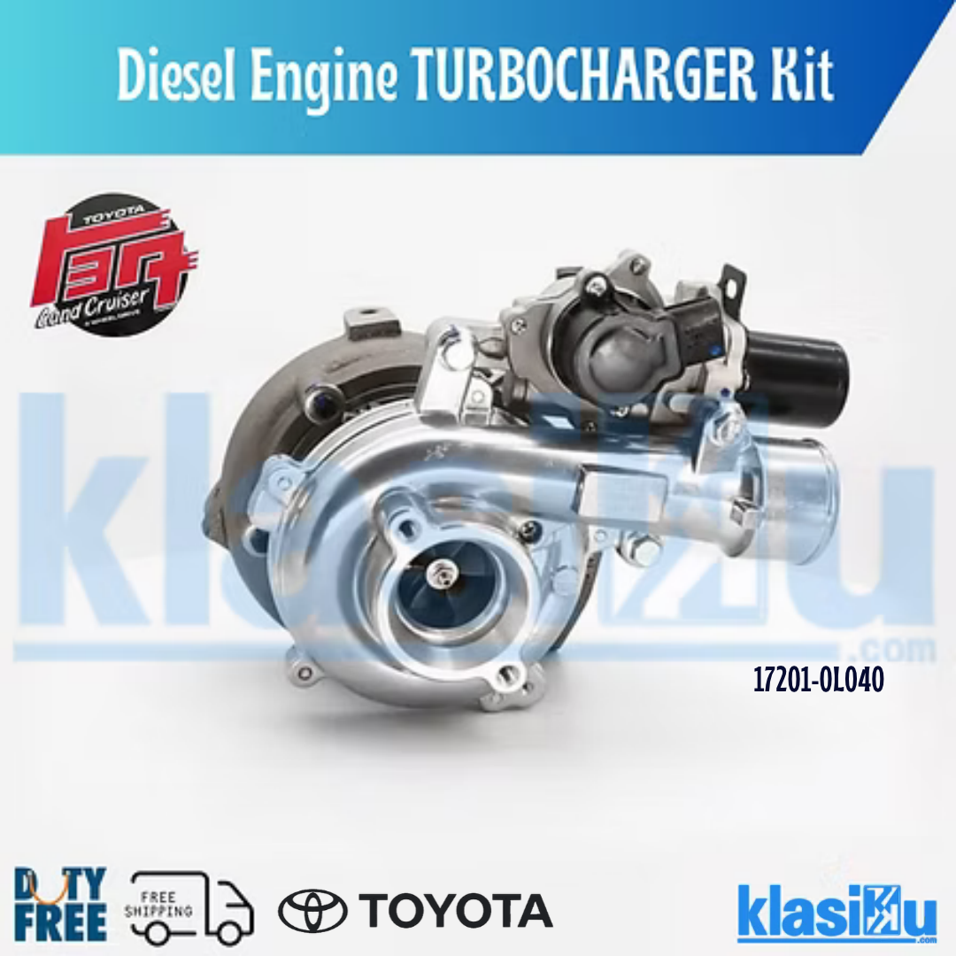 Toyota Turbocharger 17201-0L040 for Hilux & Land Cruiser 3.0