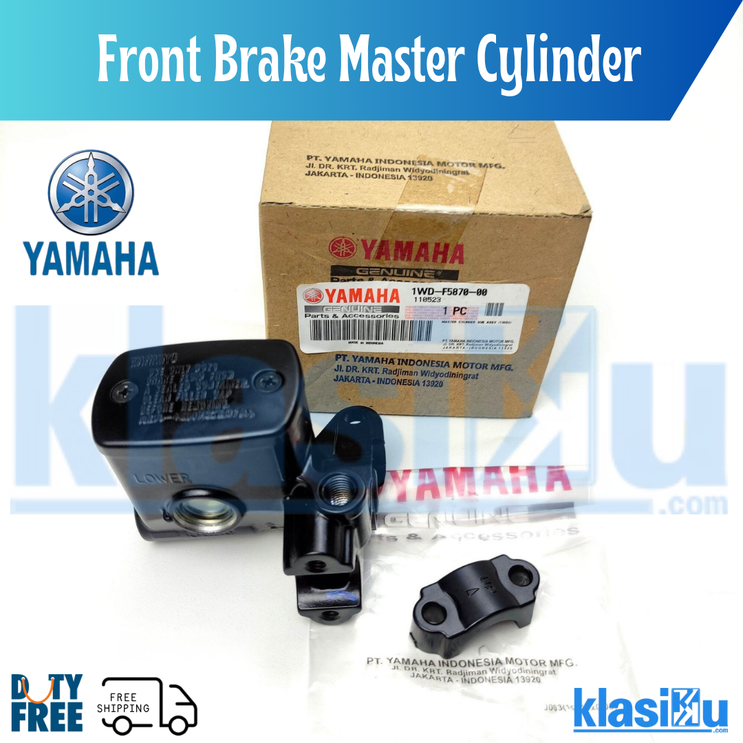 Yamaha Front Brake Master Cylinder 1WD-F5870-00 for R3 MT-03