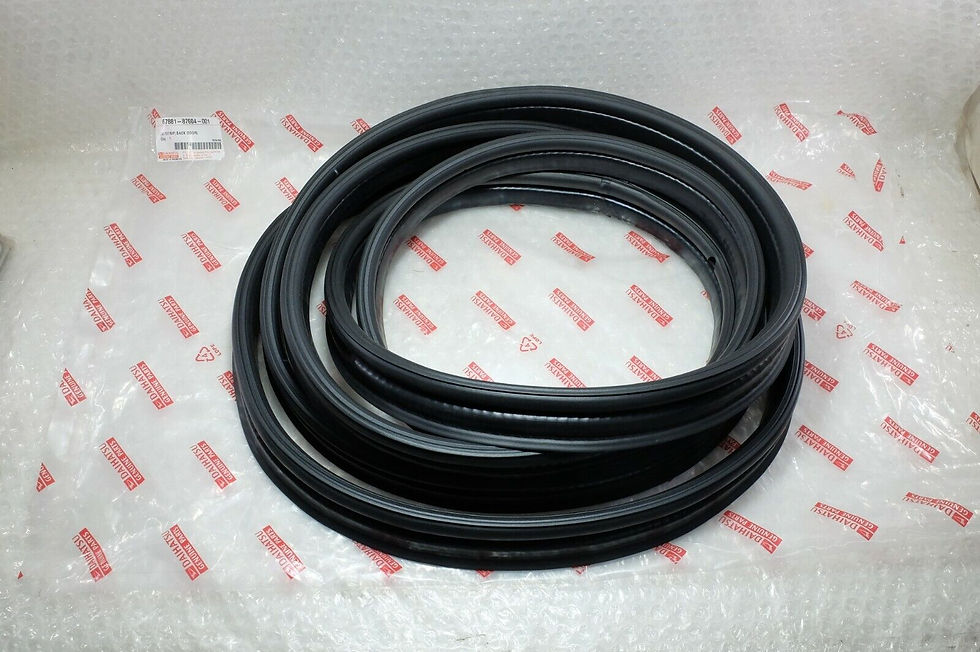 DAIHATSU FEROZA ROCKY SPORTRAK FOURTRAK FRONT DOOR WEATHERSTRIPS RH LH Genuine