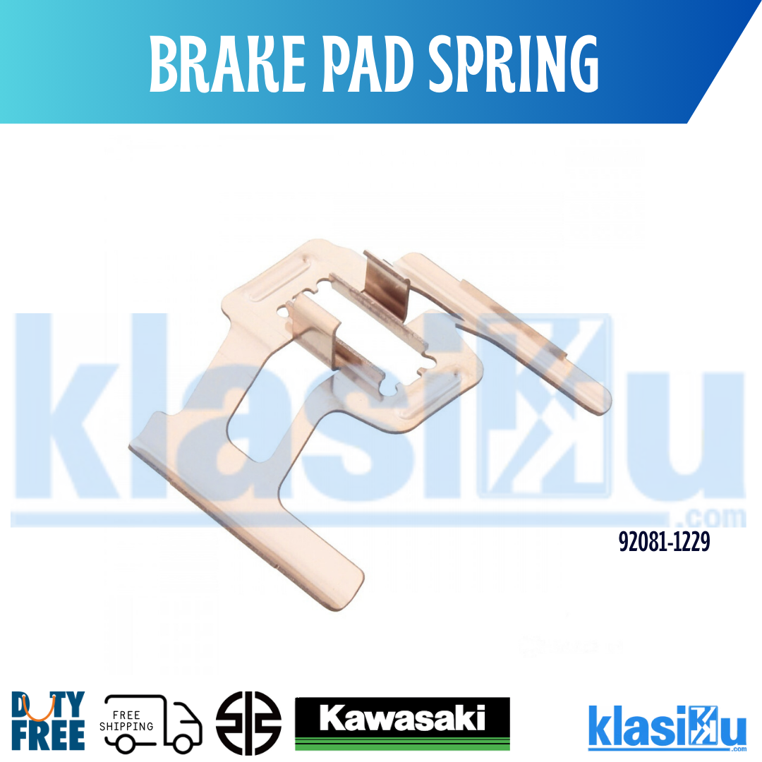 Kawasaki KZ750 Police KZ1000 Spring Pad 92081-1229 spring caliper front brake