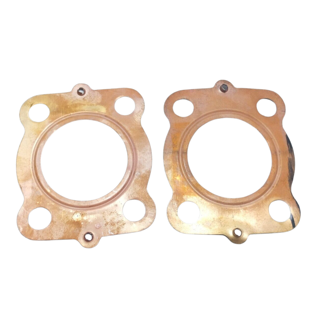 YAMAHA Twin RX125 RD125 DX RD125DX Cylinder Head Gasket Nos 2pcs
