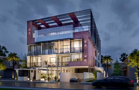 PROJET ALPHA
#Vue depuis la rue (nuit)