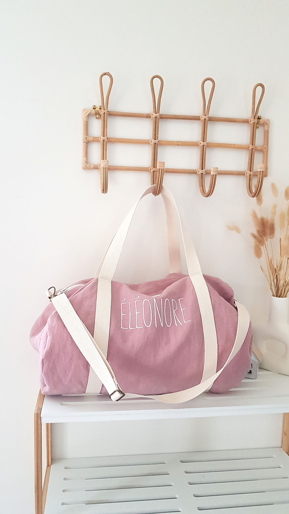 Miniature : Sac polochon personnalisé - Broderie prénom/phrase