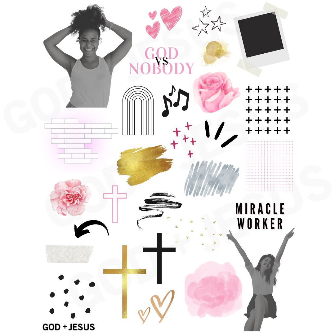 Pink Sticker Stash (Digital)