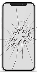 iphone tela quebrada