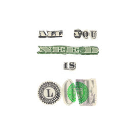 A contemporary cuban artist, collage, money, dollar, love, justice, sarcasm 