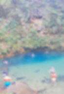 Blue Hole National Park - Freezing, but refreshing. Totally worth the stop!