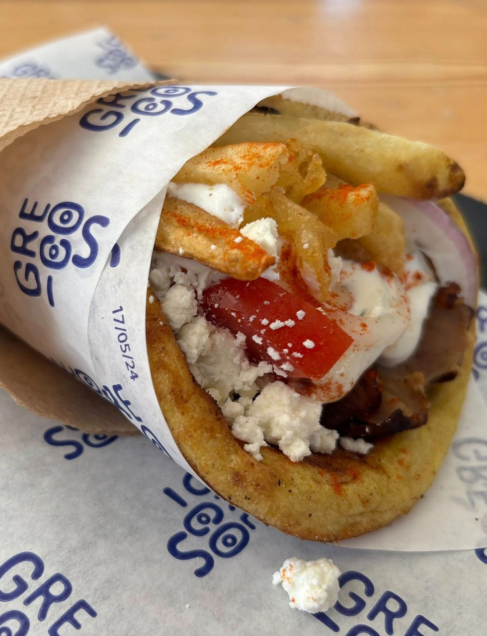 Wrapped up in lunch love!