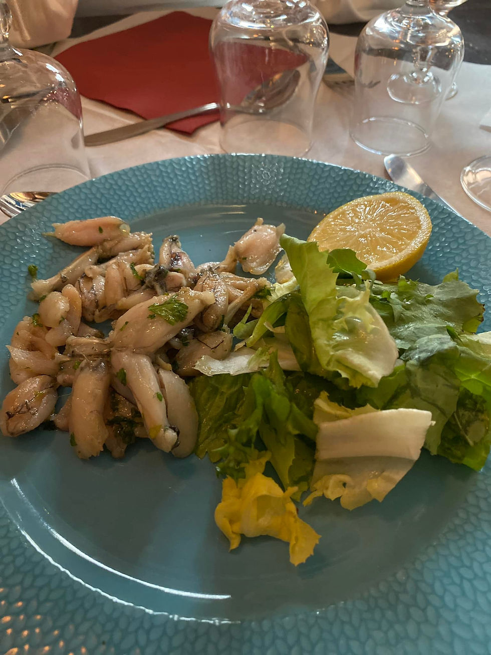 They said when in Paris... so I did. Not totally hopping away though.
