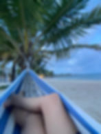Living the hammock life! not a care in the world!