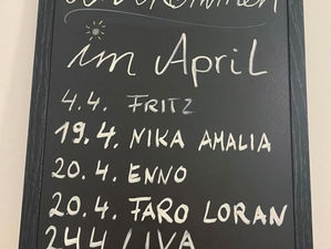 Willkommen im April