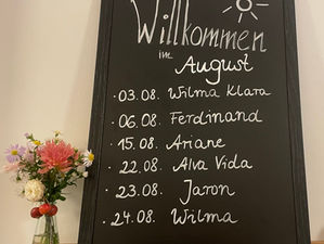 Willkommen im August
