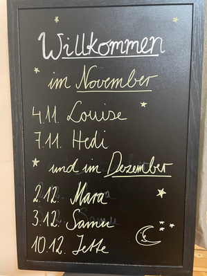 Willkommen im November & Dezember 2025