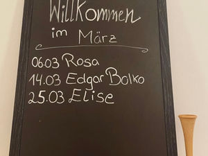 Willkommen im März