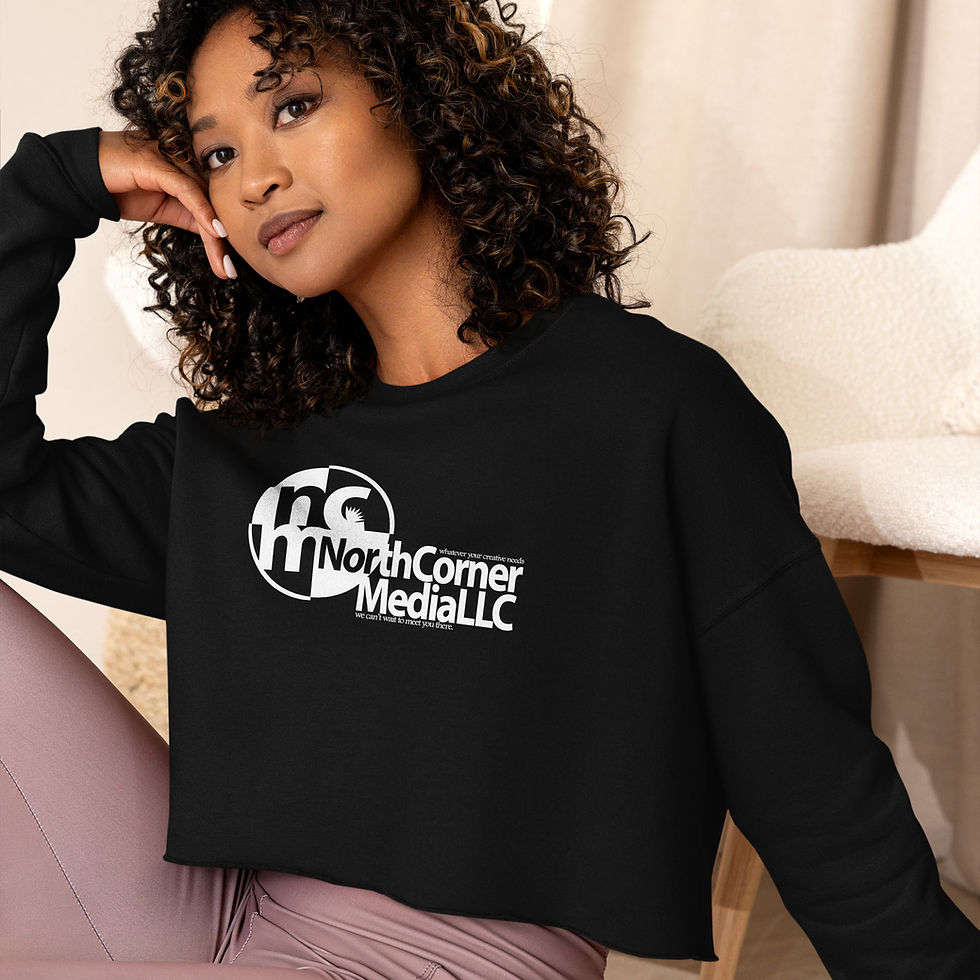 Thumbnail: North Corner Media Crop Sweatshirt