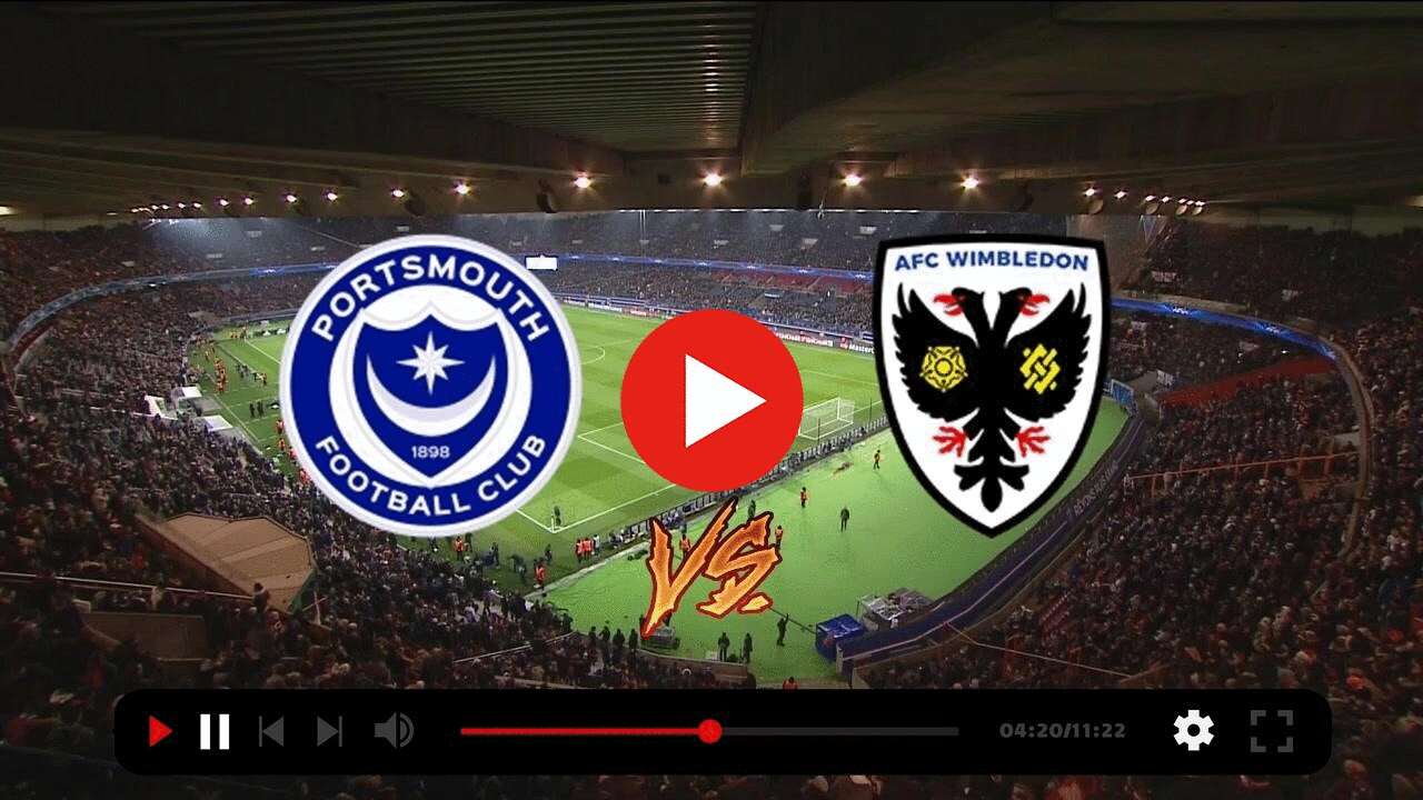 (((tv###))) Portsmouth - AFC Wimbledon live online 1 November 2022 content media