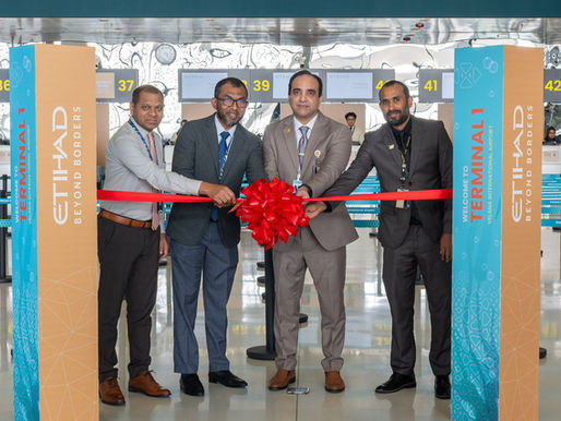 Etihad Becomes 29th Airline at Velana Airport Terminal 1