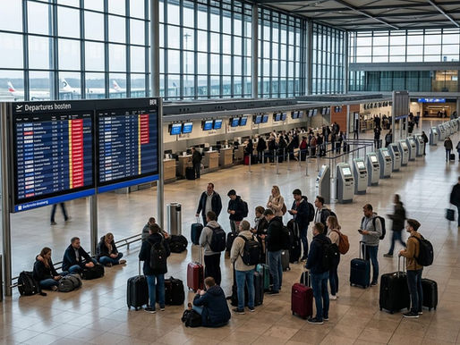 Berlin Airport Cancels More Than 440 Flights as Warning Strike Disrupts Travel for Nearly 60,000 Passengers