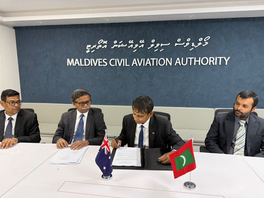 Maldives and Australia Sign MoU to Enable Direct Commercial Air Services